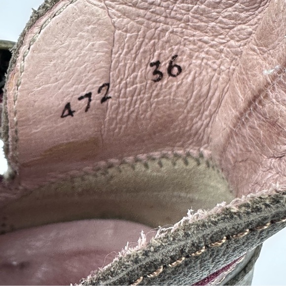 El Naturalista Colibri Ankle Boot 36 Multicolor Leather Heeled Bootie Womens - Picture 3 of 10